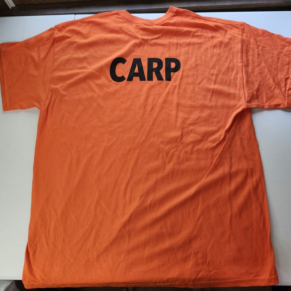 Megan Moroney The Cloud 9 Tour Orange CARP Graphic T-Shirt Mens XL